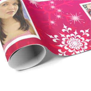 Julsnöflingor 15 favorit- familjfoto presentpapper