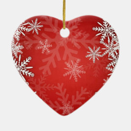 Julsnöflingor Julgransprydnad Keramik