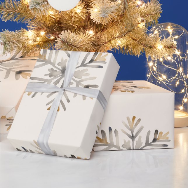 Julsnöflingor Papper | Gift Wrap Presentpapper (Helgdagar)