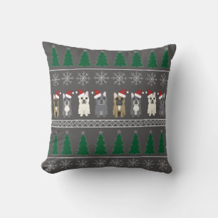 Julsnöflingor, Santa Hund, Träd Kudde