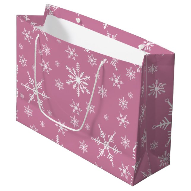 Julsnöflummel på Rosa (Framsidan Vinklad)