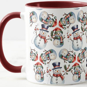 JulSnögubbar Mugg