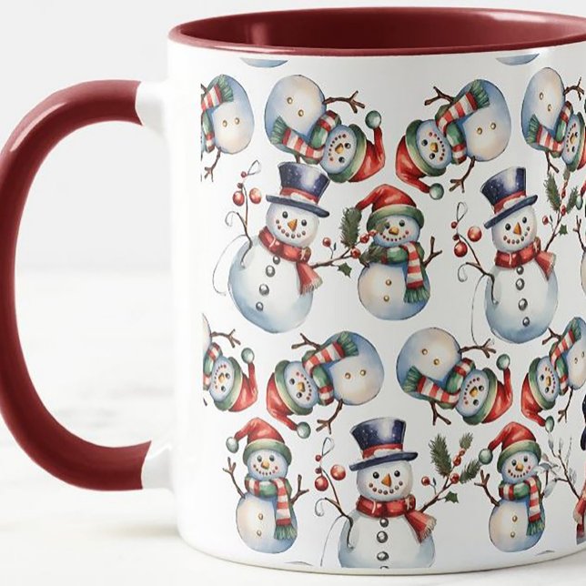 JulSnögubbar Mugg (Skapare uppladdad)