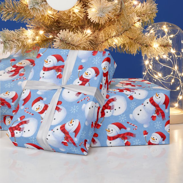 JulSnögubbar Presentpapper (Helgdagar)