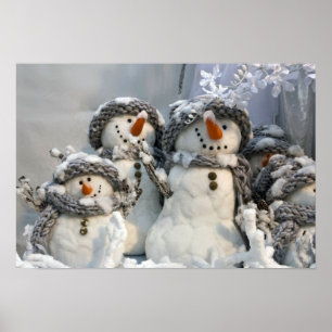 Julsnögubbe Poster