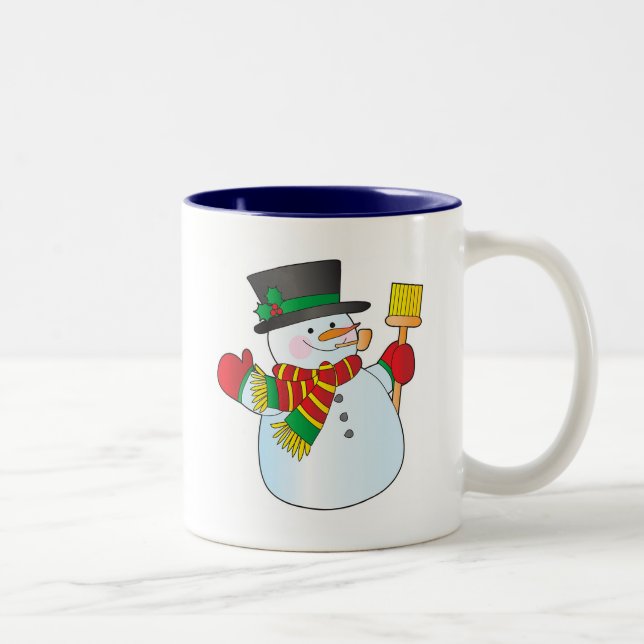 Julsnögubbe Två-Tonad Mugg (Höger)