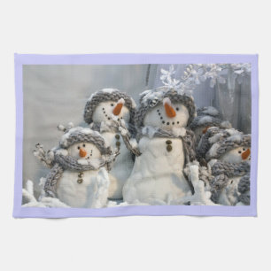 Julsnögubbekökshandduk Kökshandduk