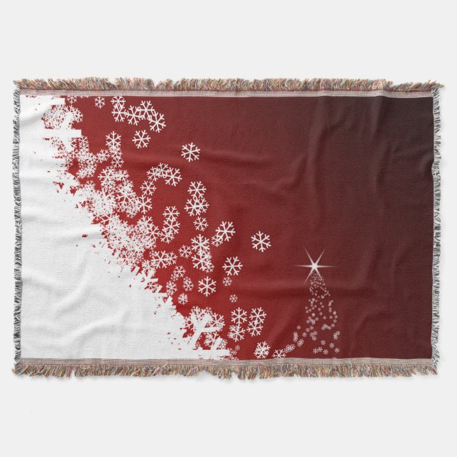 Julsnökastfilt Filt (Framsidan)