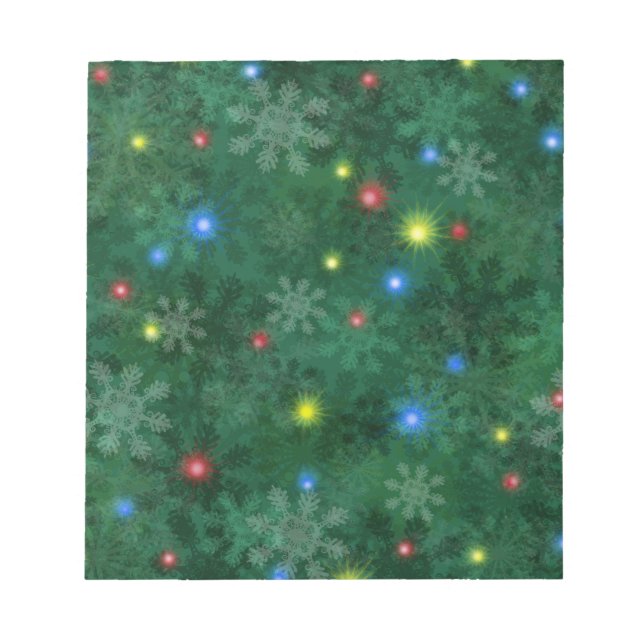 Julsnöljus Anteckningsblock (Framsida)