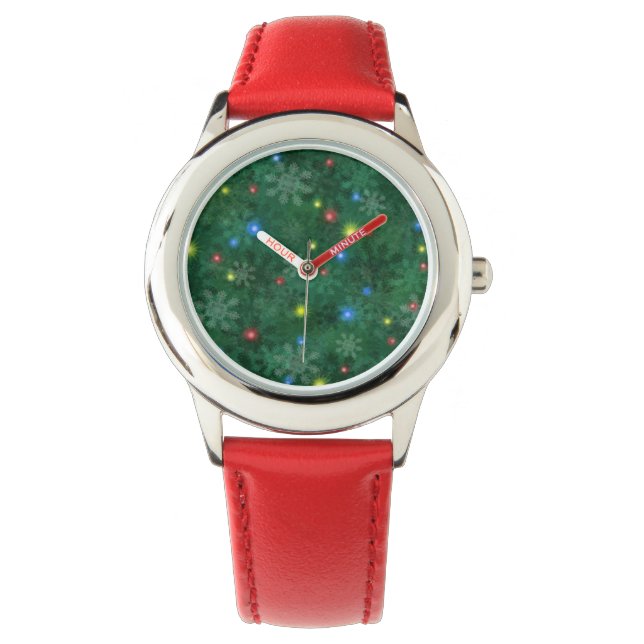 Julsnöljus Armbandsur (Framsida)