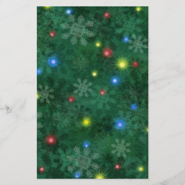 Julsnöljus Brevpapper (Framsida)