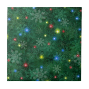 Julsnöljus Kakelplatta