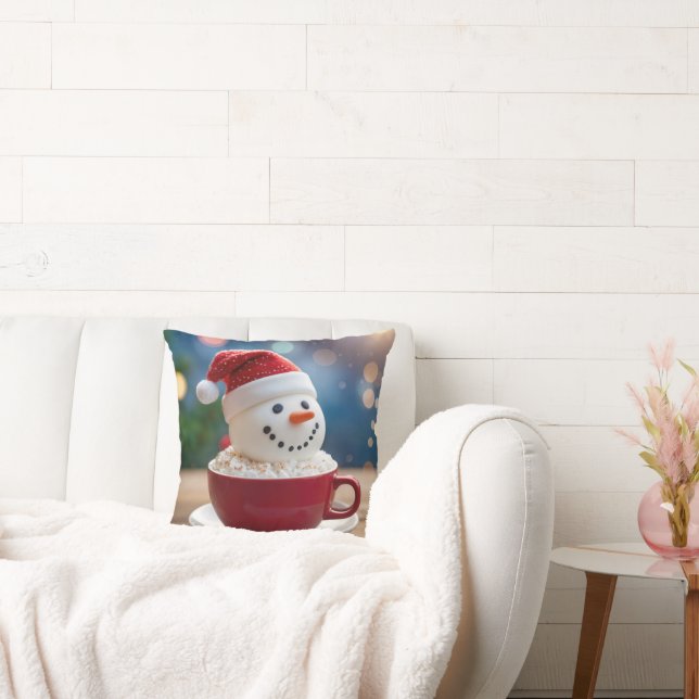 Julsnömannen i het kakao kudde (Soffa)
