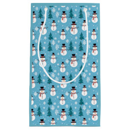 Julsnömannen presentpåse