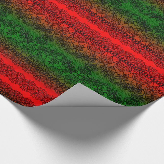 Julsnöre v2 presentpapper (Hörn)