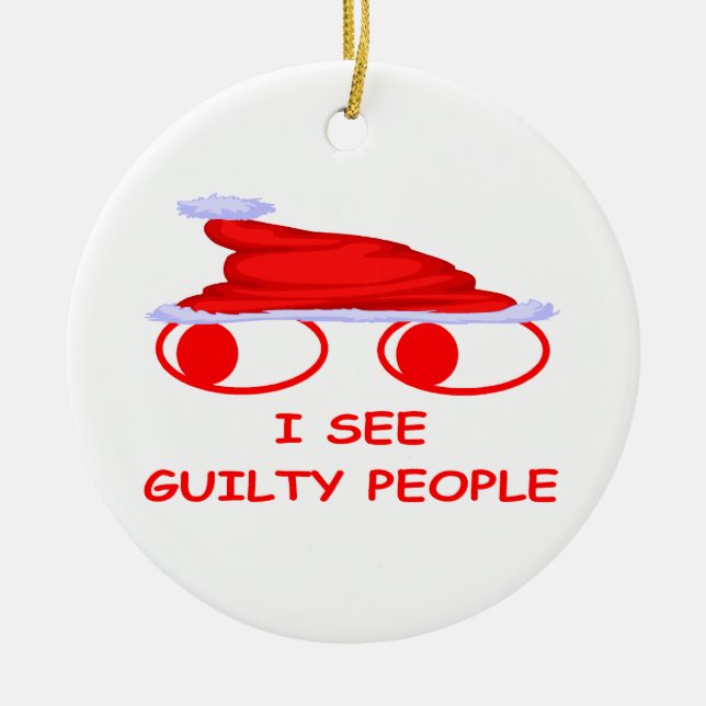 Julsnut Julgransprydnad Keramik (Framsidan)