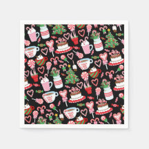 Julsöarna Candy cane Mönster