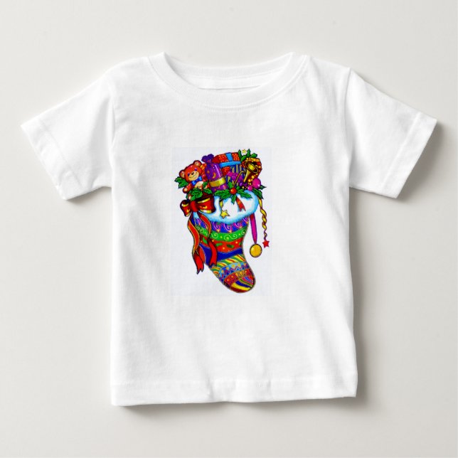 Julsock T-Shirt (Framsida)