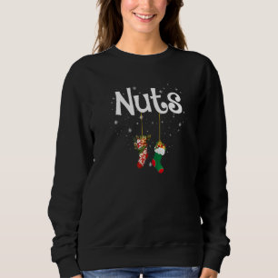 Julsockel för Chest Nöt Par-matchningschestn T Shirt