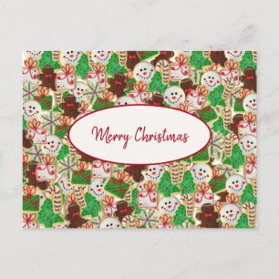 Julsocker Cookies Business Vykort