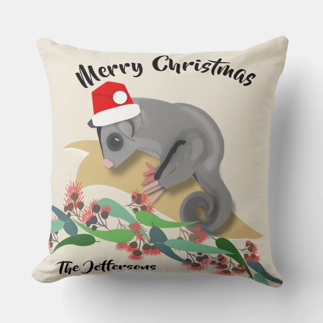 Julsocker Glider Kudde (Framsida)