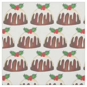 Julsocker Plum Pudding Helgdag Dessert Tyg