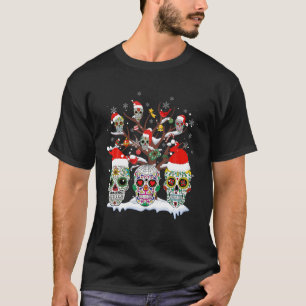 Julsocker Skull på Träd-finans tomsocker Sk T Shirt