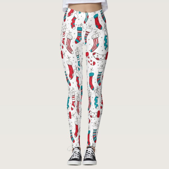 Julsockor Leggings (Framsida)