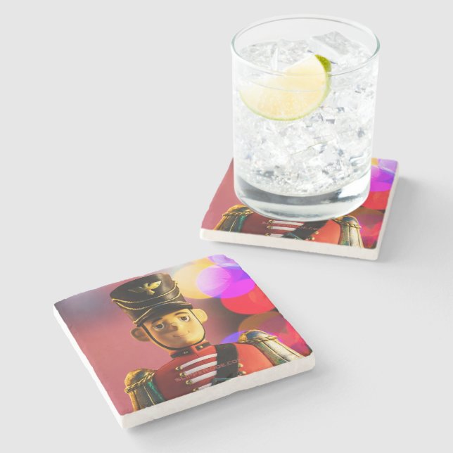 Julsoldaten i leksak figurine SlipperyJoe gay pri Stenunderlägg (Sidan)