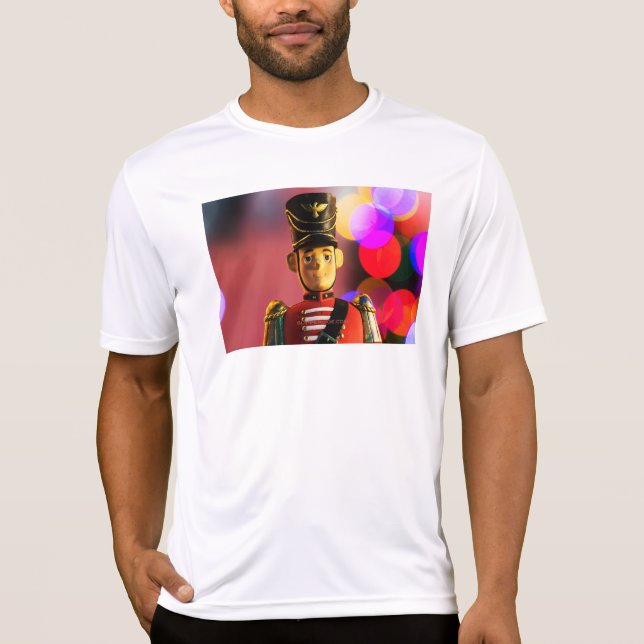 Julsoldaten i leksak figurine SlipperyJoe gay pri T Shirt (Framsida)