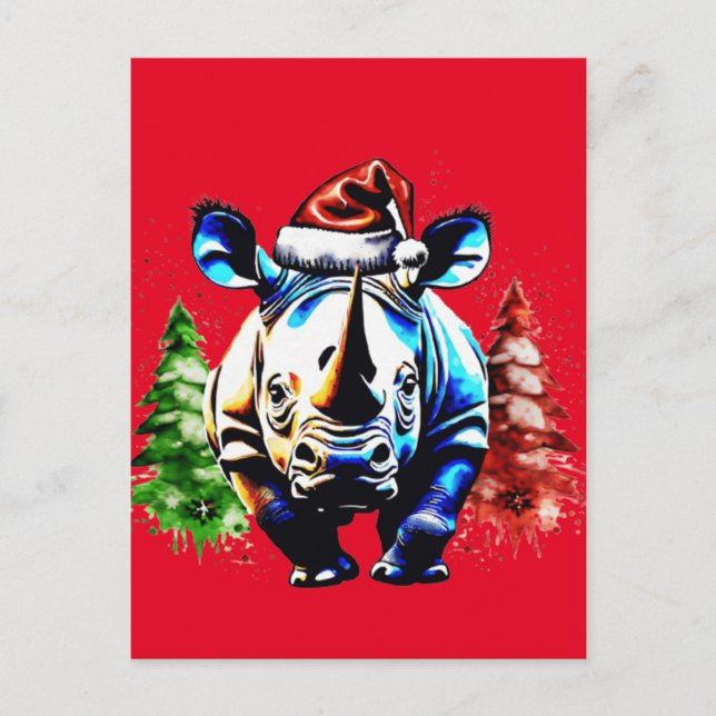 Julsöt marionett vykort (Framsida)