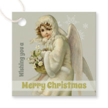 Julsötad Victorian vinterängel CC1189