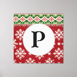 Julsötare Canvastryck