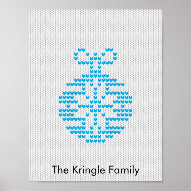 Julsötare för prydnadsföremål poster (Framsidan)