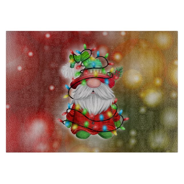 Julsötare Gnome Helgdag Ljus Tangle (Framsidan)