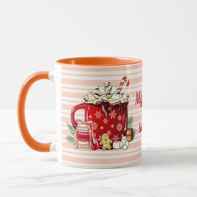 Julsötat Treats Kaffe Mugg (Vänster)