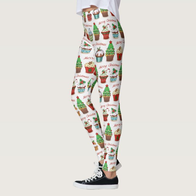 Julsötsaker Leggings (Vänster)