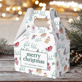 Julsötsaker och Snögubbar Presentaskar