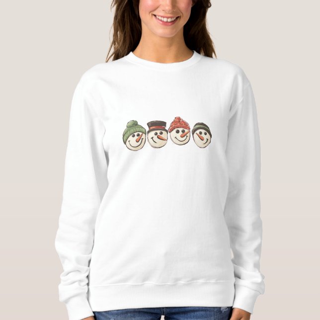 Julsötskjorta, sweatshirts av Dam christmas T Shirt (Framsida)