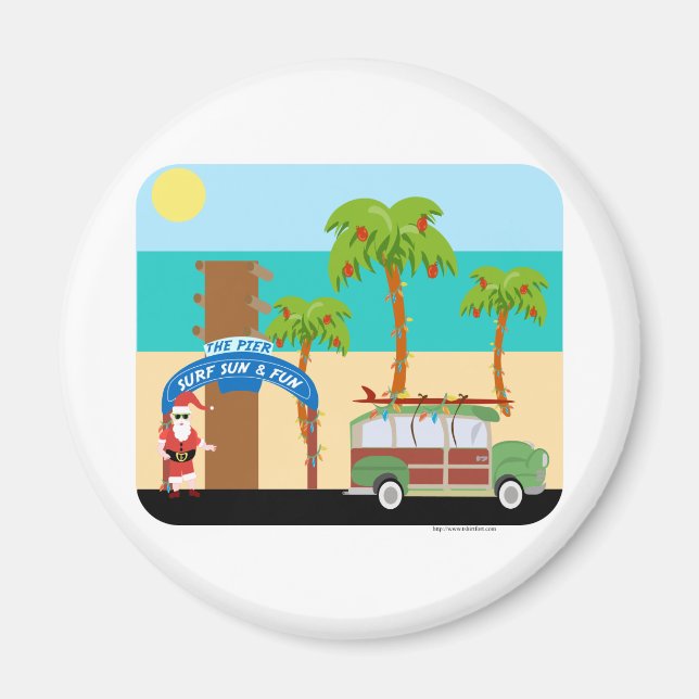 Julsövning Magnet (Framsidan)