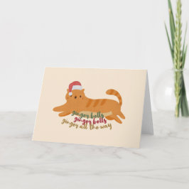 Julspanskatt Puns: Spanskätt Ut i Alla Ändar Kort