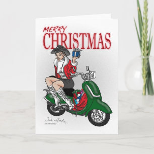 JulsparkcykelCowgirl Helgkort