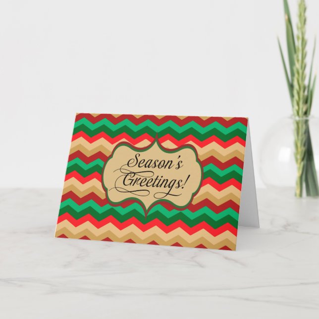 Julsparresicksack Helgkort (Framsida)