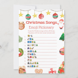 Julspel för roligt - Ej redigerbart - Inbjudningar