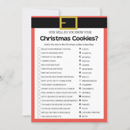 Julspel för roligt - Ej redigerbart - Inbjudningar