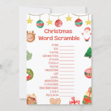 Julspel för roligt - Ej redigerbart -