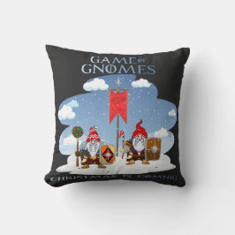 Julspelet Gnomes är på väg Kudde