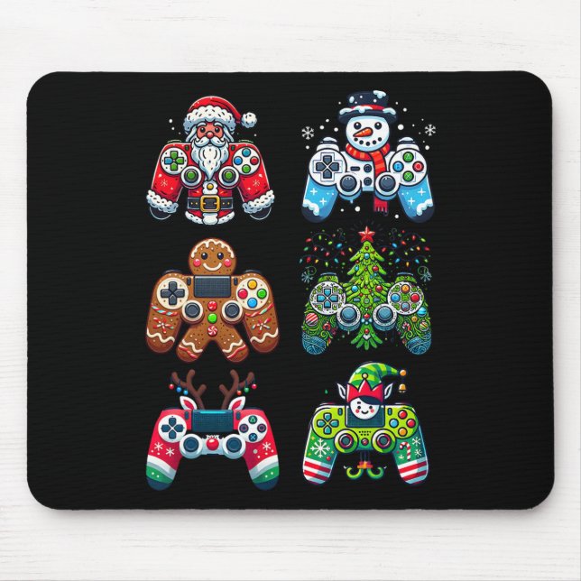 Julspelkontroller Santa Elf Xmas Kristus Musmatta (Framsidan)