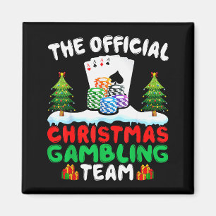 Julspels Team - Roligt Spelande Spelare Kristus Magnet