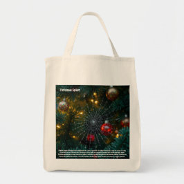 Julspider Tygkasse
